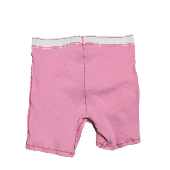 SKIMS Soft Lounge Cotton Boxer Shorts Cotton Candy/Light Pink Medium New W Tags - Picture 2 of 4